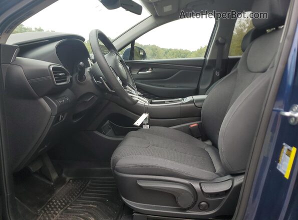 5NMS1DAJ0MH344826 2021 HYUNDAI SANTA Blue Vista interior delantera