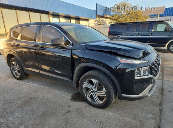 5NMS1DAJ5MH370502 2021 HYUNDAI SANTA Black Передня права чверть
