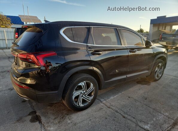 5NMS1DAJ5MH370502 2021 HYUNDAI SANTA Black Задня права чверть