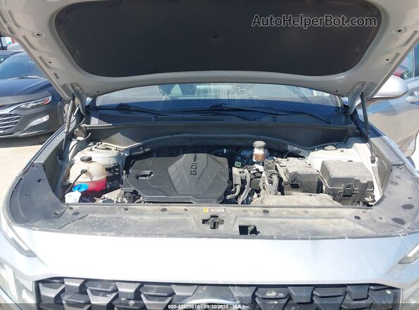 5NMS1DAJ6MH350095 2021 HYUNDAI SANTA FE Silver უკანა ხედი