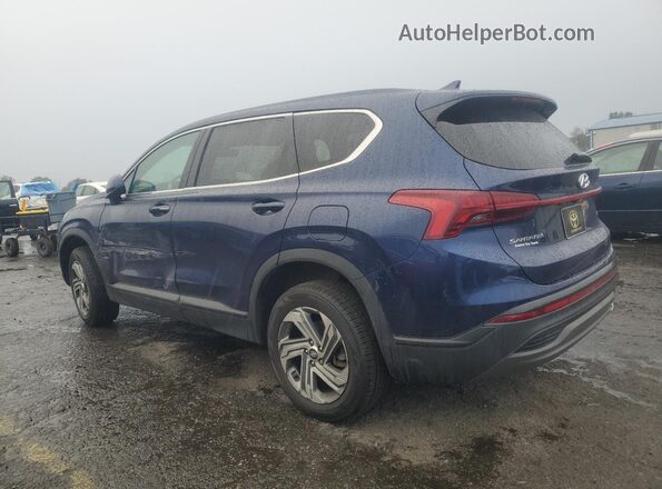 5NMS1DAJ8MH362670 2021 HYUNDAI SANTA Blue Задня ліва чверть
