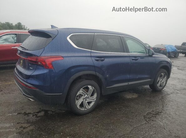 5NMS1DAJ8MH362670 2021 HYUNDAI SANTA Blue Задня права чверть