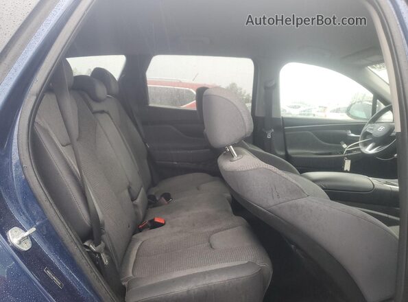 5NMS1DAJ8MH362670 2021 HYUNDAI SANTA Blue Вид задніх сидінь