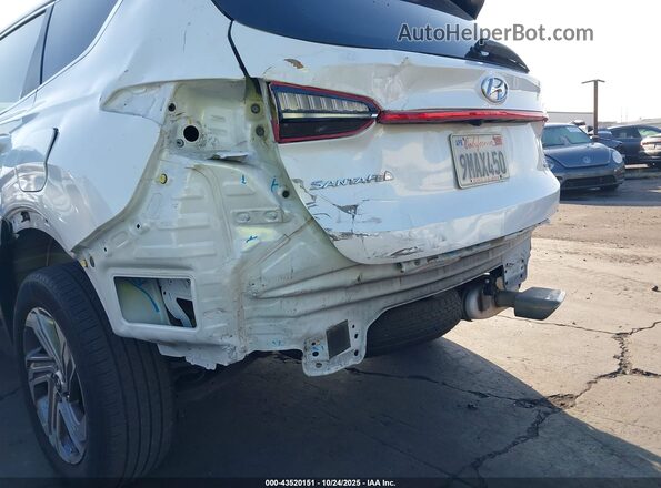 5NMS1DAJ8NH446408 2022 HYUNDAI SANTA FE White Front view