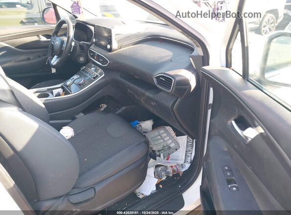 5NMS1DAJ8NH446408 2022 HYUNDAI SANTA FE White Front interior view