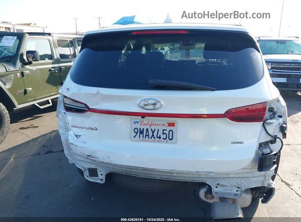 5NMS1DAJ8NH446408 2022 HYUNDAI SANTA FE White 