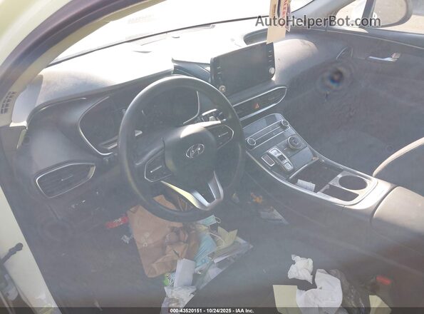 5NMS1DAJ8NH446408 2022 HYUNDAI SANTA FE White 