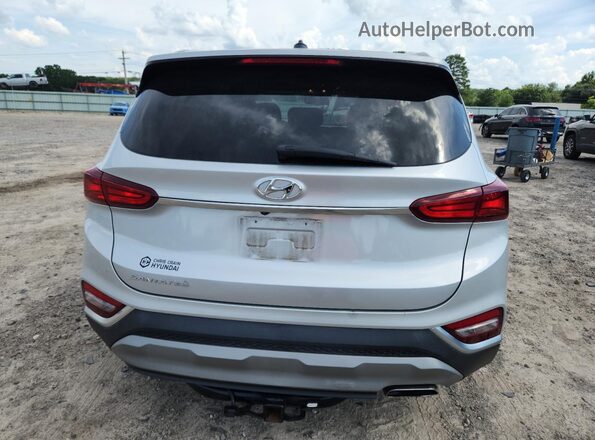 5NMS23AD0LH154430 2020 HYUNDAI SANTA Silver უკანა ხედი