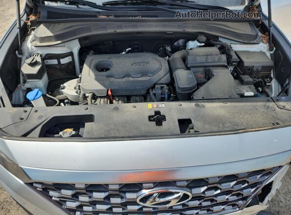 5NMS23AD0LH154430 2020 HYUNDAI SANTA Silver უკანა სალონის ხედი