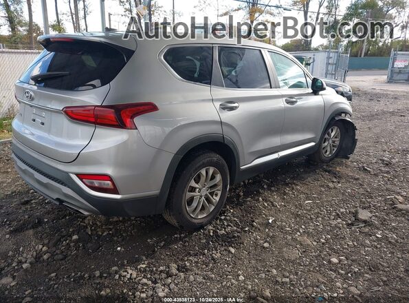 5NMS23AD1LH270199 2020 HYUNDAI SANTA FE Silver Հետևի աջ