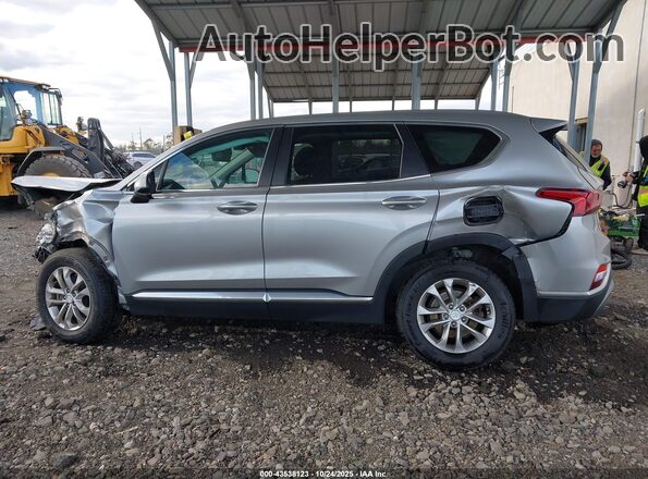 5NMS23AD1LH270199 2020 HYUNDAI SANTA FE Silver Սալոնի հետևի տեսք