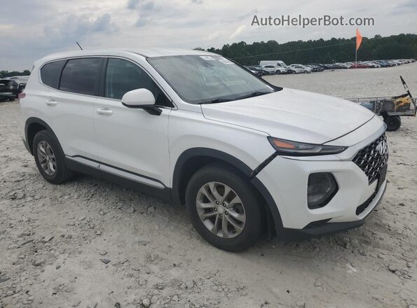 5NMS23AD2LH150380 2020 HYUNDAI SANTA White Передня права чверть