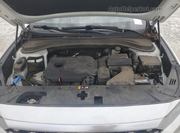 5NMS23AD2LH150380 2020 HYUNDAI SANTA White Вид підкапотного простору