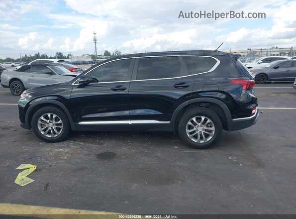 5NMS23AD2LH160052 2020 HYUNDAI SANTA FE Black 360 interior view