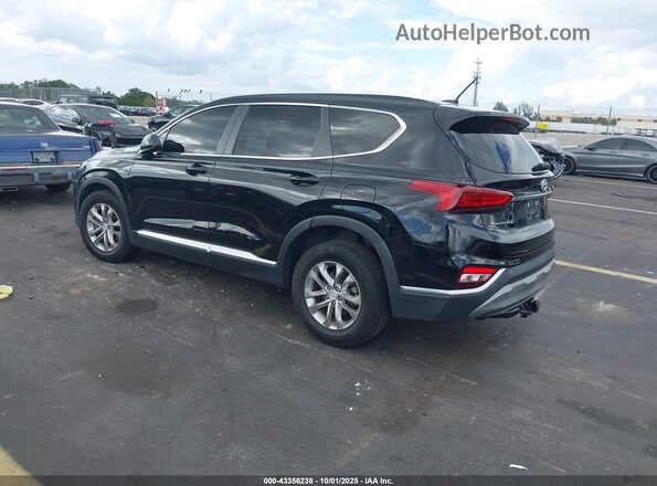5NMS23AD2LH160052 2020 HYUNDAI SANTA FE Black Rear left