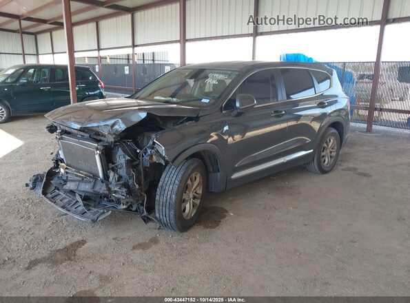 5NMS23AD3LH174459 2020 HYUNDAI SANTA FE Черный Передняя левая четверть