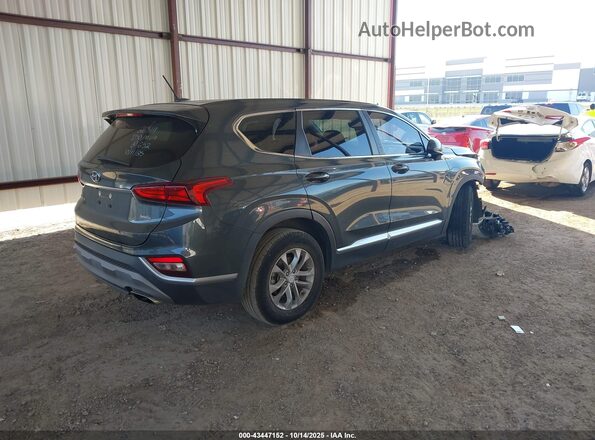 5NMS23AD3LH174459 2020 HYUNDAI SANTA FE Черный Задняя правая четверть