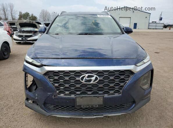 5NMS23AD4LH139705 2020 HYUNDAI SANTA Blue Դիմացի տեսք