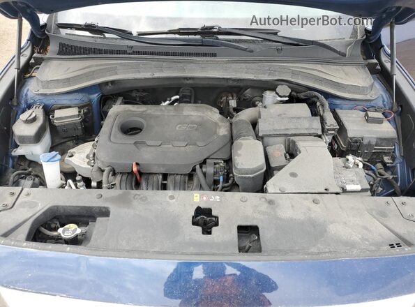 5NMS23AD4LH139705 2020 HYUNDAI SANTA Blue Շարժիչի բաժամունքի տեսք
