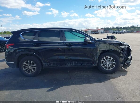 5NMS23AD4LH242543 2020 HYUNDAI SANTA FE Черный Вид задней части салона