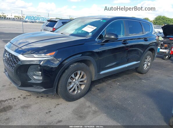 5NMS23AD4LH242543 2020 HYUNDAI SANTA FE Черный Передняя левая четверть
