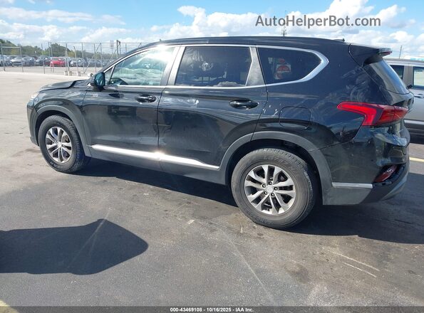 5NMS23AD4LH242543 2020 HYUNDAI SANTA FE Черный Задняя левая четверть