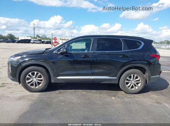 5NMS23AD4LH242543 2020 HYUNDAI SANTA FE Черный Панорамный вид салона 360°