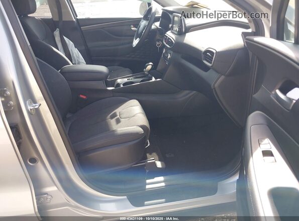 5NMS23AD6LH198559 2020 HYUNDAI SANTA FE Серебряный Вид салона спереди