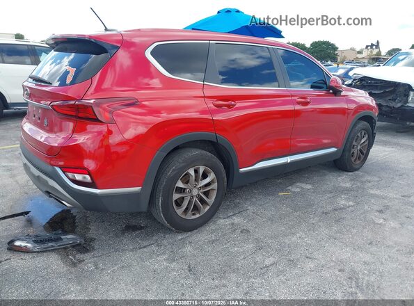 5NMS23AD6LH243564 2020 HYUNDAI SANTA FE Red უკანა მარჯვენა
