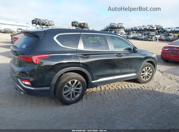 5NMS23AD7LH152528 2020 HYUNDAI SANTA FE Black Սալոնի 360 աստիճան տեսք