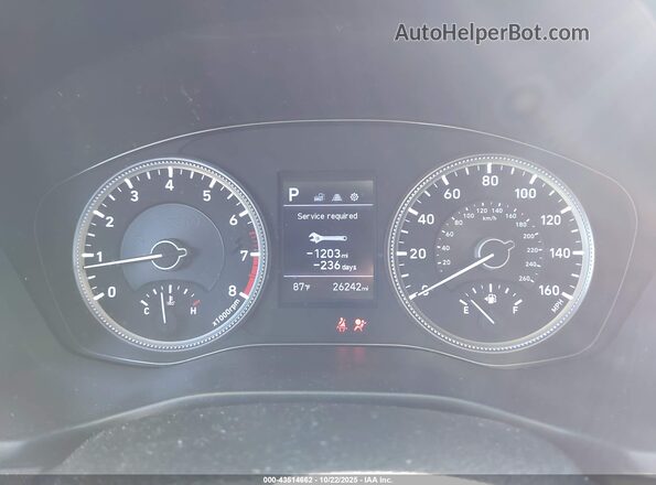 5NMS23AD7LH243900 2020 HYUNDAI SANTA FE Beige Widok tylnych siedzeń