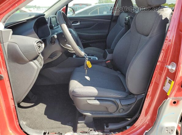 5NMS23AD8LH144891 2020 HYUNDAI SANTA Red Front interior view