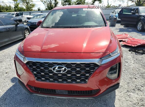 5NMS23AD8LH144891 2020 HYUNDAI SANTA Red Front view