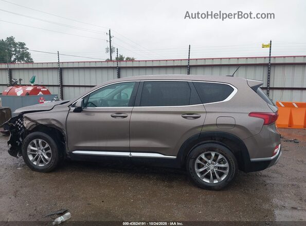 5NMS23AD8LH172478 2020 HYUNDAI SANTA FE Gray Вид задньої частини салону