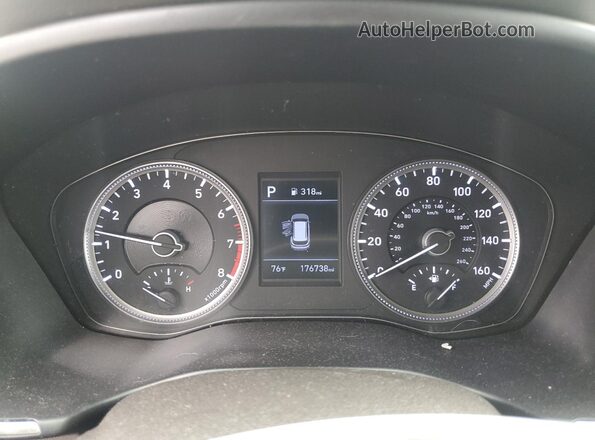 5NMS23AD9LH141076 2020 HYUNDAI SANTA Black Vista del cuadro de instrumentos