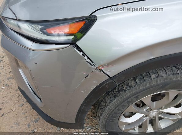 5NMS23AD9LH282178 2020 HYUNDAI SANTA FE Silver Widok z przodu