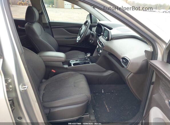 5NMS23AD9LH282178 2020 HYUNDAI SANTA FE Silver Widok wnętrza z przodu