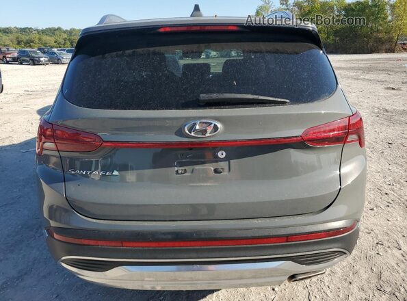 5NMS24AJ0MH309295 2021 HYUNDAI SANTA Gray Widok z tyłu