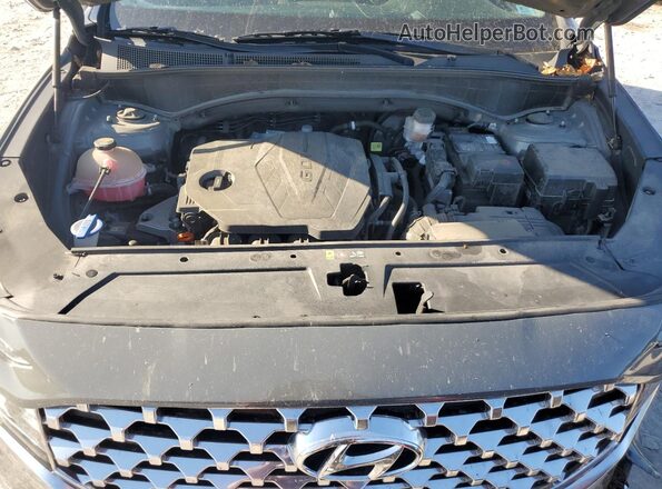5NMS24AJ0MH309295 2021 HYUNDAI SANTA Gray Widok komory silnika