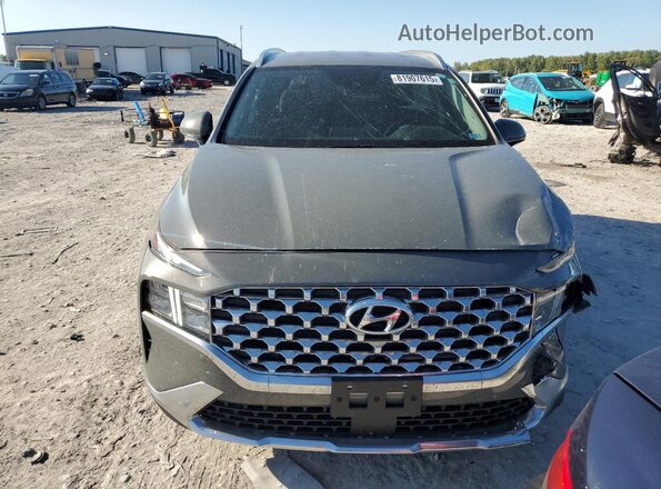 5NMS24AJ0MH309295 2021 HYUNDAI SANTA Gray Widok z przodu