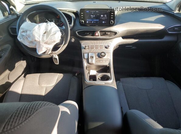 5NMS24AJ0MH309295 2021 HYUNDAI SANTA Gray Widok deski rozdzielczej