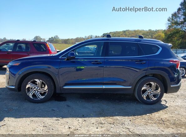5NMS24AJ2NH436812 2022 HYUNDAI SANTA FE Blue Widok wnętrza 360 stopni