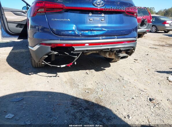 5NMS24AJ2NH436812 2022 HYUNDAI SANTA FE Blue Widok z przodu
