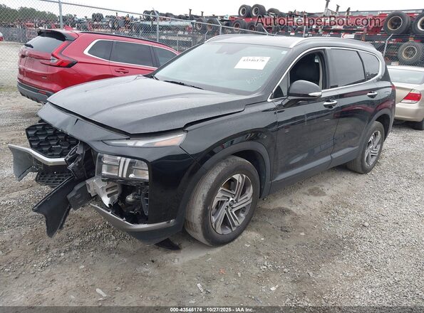 5NMS24AJ2PH655532 2023 HYUNDAI SANTA FE Черный Передняя левая четверть