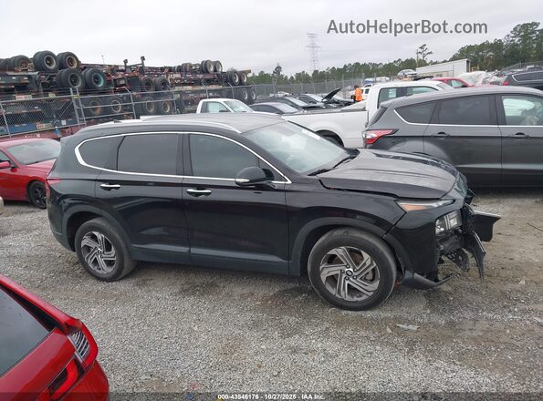 5NMS24AJ2PH655532 2023 HYUNDAI SANTA FE Черный Вид задней части салона