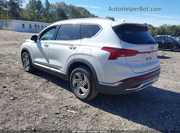 5NMS24AJ4MH333809 2021 HYUNDAI SANTA FE White Задня ліва чверть