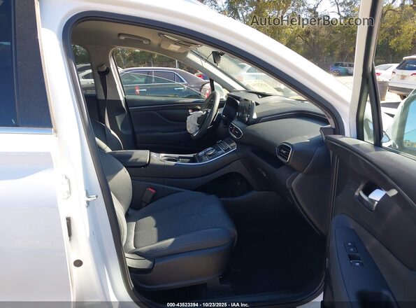 5NMS24AJ4MH333809 2021 HYUNDAI SANTA FE White Вид салону спереду