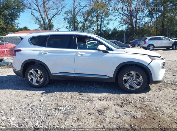 5NMS24AJ4MH333809 2021 HYUNDAI SANTA FE White Вид задньої частини салону