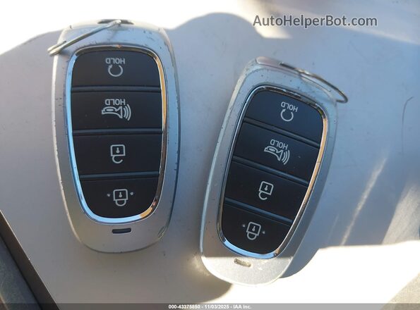 5NMS24AJ8MH326510 2021 HYUNDAI SANTA FE White Vista del salpicadero