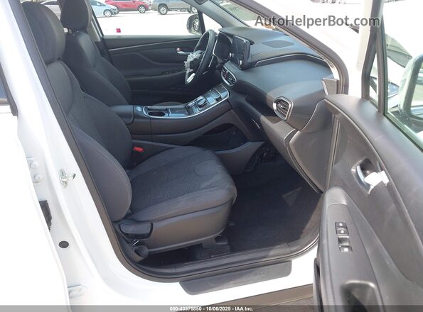 5NMS24AJ8MH326510 2021 HYUNDAI SANTA FE White Vista interior delantera